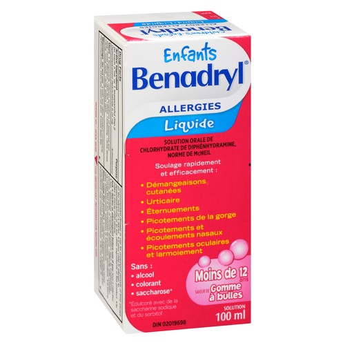Benadryl Children's Liquid 100 ml