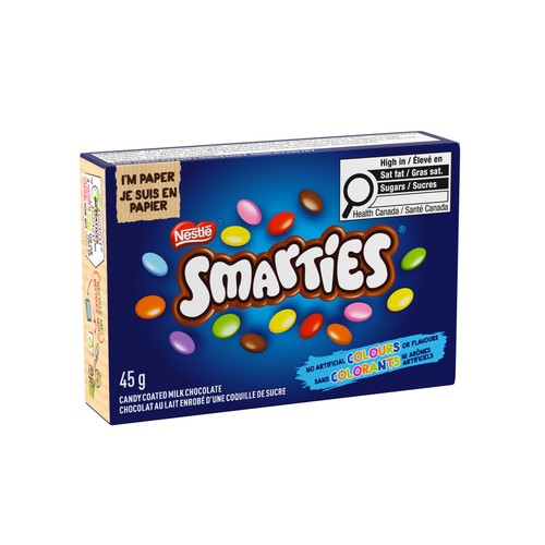 Nestlé Smarties Regular Milk Chocolate Candy Coated 45 g