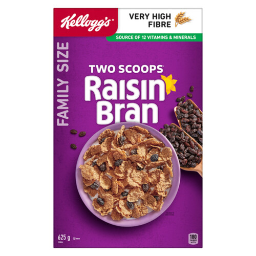 Kellogg's Cereal Raisin Bran Original 625 g