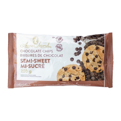 Laura Secord Chocolate Chips Semi Sweet 250 g