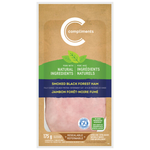 Compliments Smoked Black Forest Ham 175 g