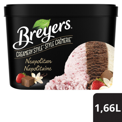 Breyers Ice Cream Neapolitan Style Made With Fresh Cream 1.66 L