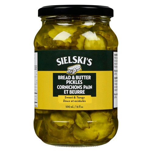 Sielski's Bread & Butter Pickles Sweet & Tangy 500 ml