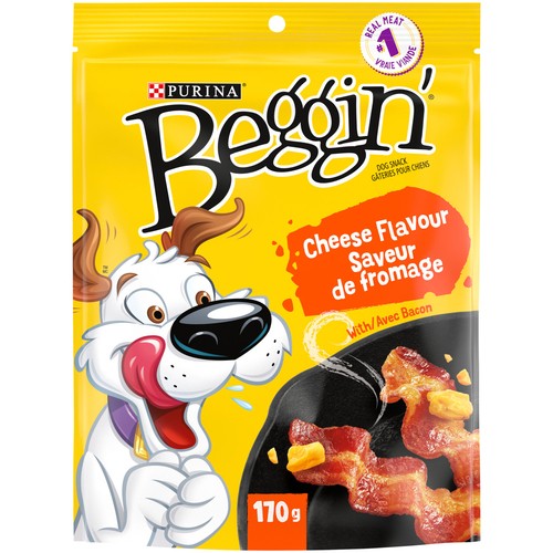 Beggin' Strips Dog Treats Bacon and Cheese 170 g