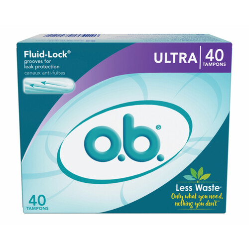 OB Tampons Ultra 40 Count