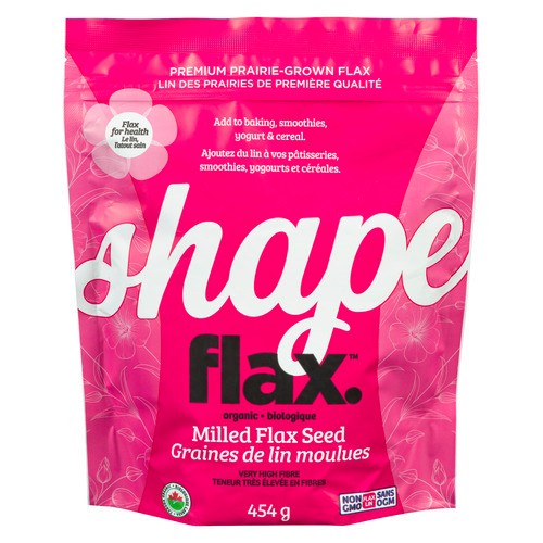 Shape Flax Organic Milled Flaxseeds 454  g