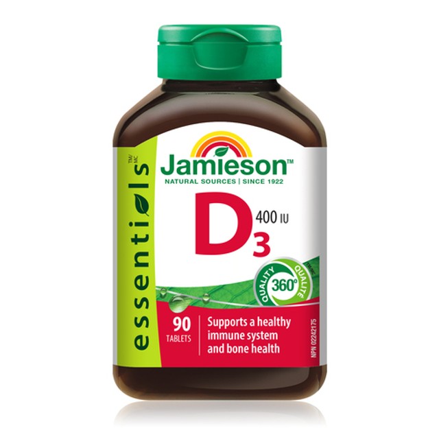Jamieson Vitamin D3 400 IU Tablets 90 Count - Voilà Online Groceries ...