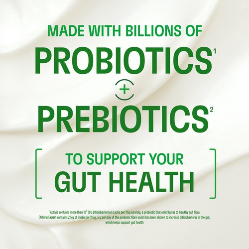 Activia Expert Yogurt Pre & Probiotics Blueberry 4 x 100 g