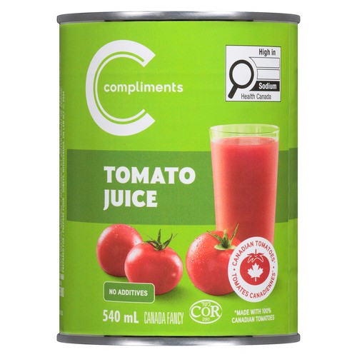 Compliments Juice Tomato 540 ml (can)