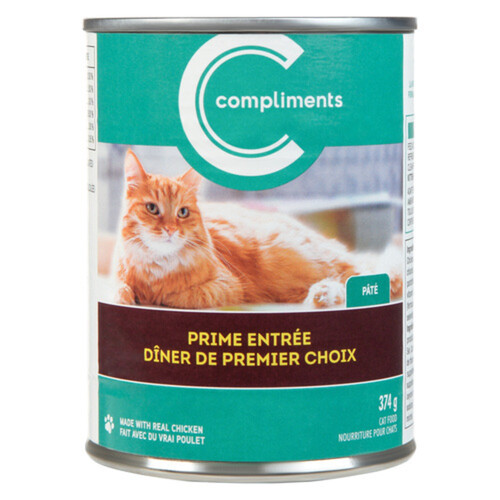 Compliments Wet Cat Food Prime Entree 374 g