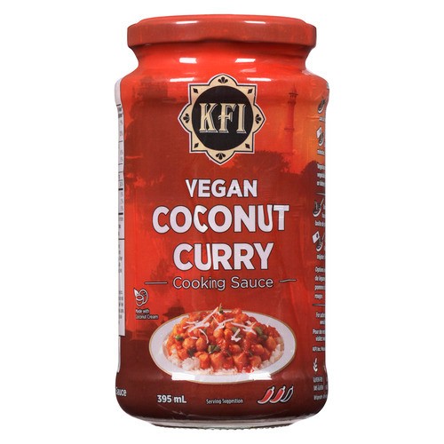 KFI Vegan Cooking Sauce Coconut Curry 395 ml