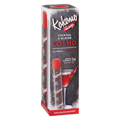 Kokomo Cosmo 5% Alc. Frozen Cocktail 6 x100 ml