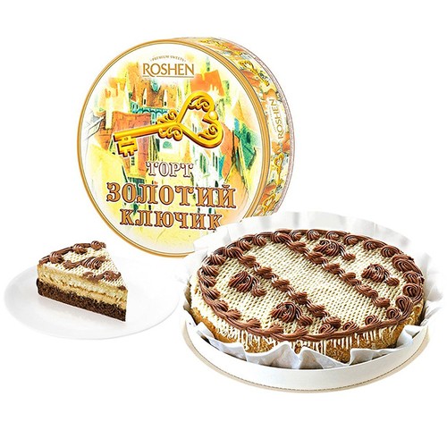 Roshen Cake Golden Key 900 g