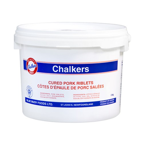 Chalkers Cured Salted Pork Riblets 2 kg