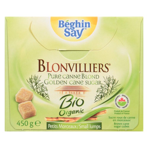 Béghin Say Organic Brown Cubes Sugar 450 g