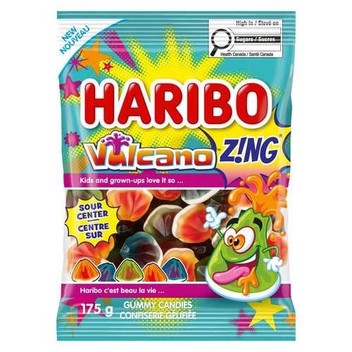 Haribo Vulcano Gummy Candy 175 g