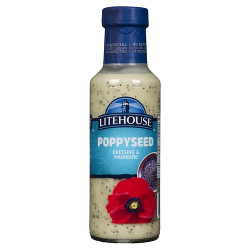 Litehouse Dressing & Marinade Poppyseed 355 ml