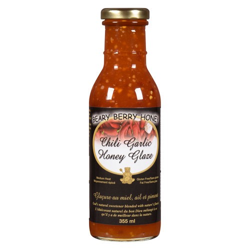 Beary Beery Honey Chili Garlic Honey Glaze Medium Heat 355 ml