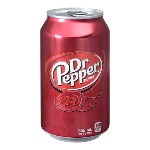 Dr Pepper Soft Drink 355 ml