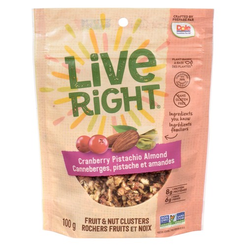 Dole Gluten-Free Fruit Nut Mix Cranberry Pistachio Almond 100 g