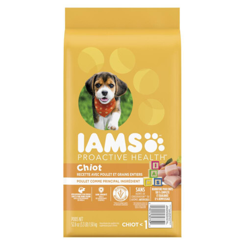IAMS Proactive Health Dry Puppy Food Chicken Original 1.5 kg
