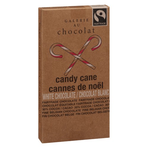 Galerie Au Chocolat Candy Cane White Chocolate 80 g