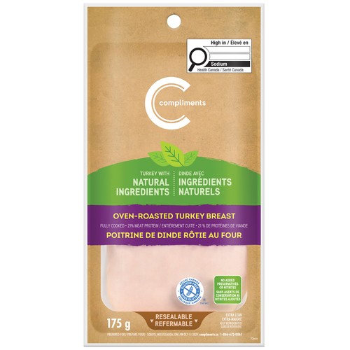 Compliments Oven Roasted Turkey Breast 175 g