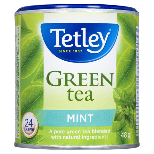 Tetley Green Tea Mint 24 Tea Bags