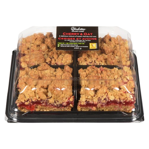 Charlotte's Squares Cherry & Oats 400 g