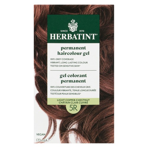 Herbatint Permanent Haircolour Gel 5R Light Copper Chestnut 170 ml