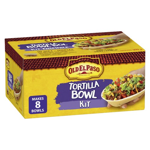 Old El Paso Tortilla Bowl Kit 309 g