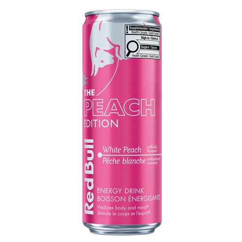 Red Bull Energy Drink The Peach Edition White Peach 473 ml (can)