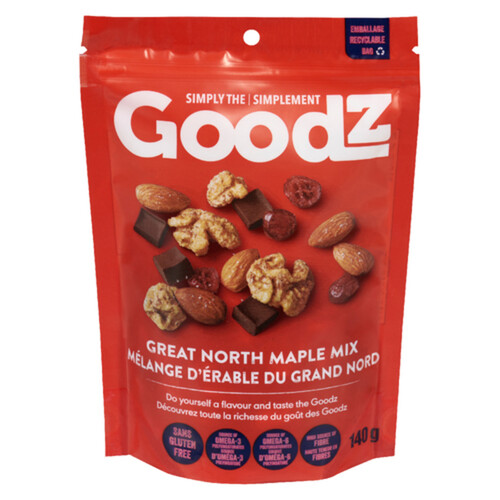 Goodz Gluten-Free Mix Great North Maple 140 g