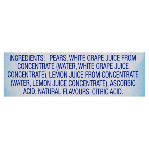 Dole Diced Fruit Bowl Pears 4 x 107 ml