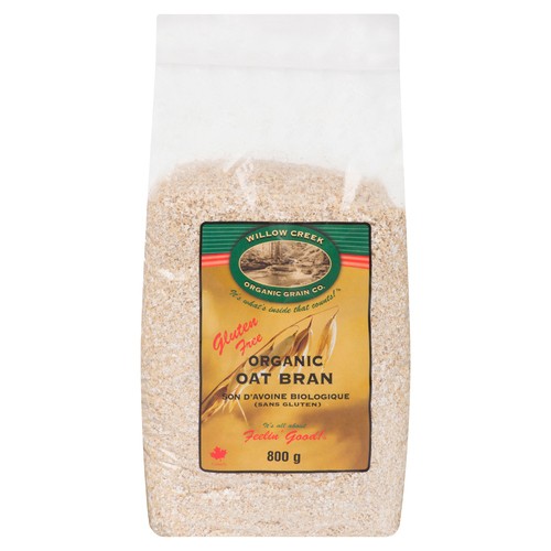 Willow Creek Gluten-Free Organic Oat Bran 800 g