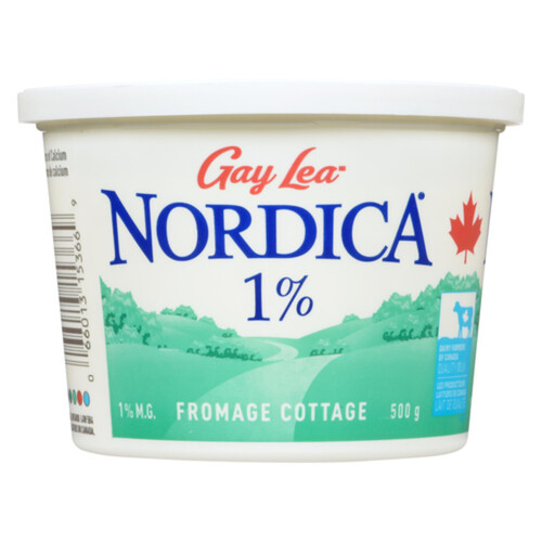 Gay Lea Nordica 1% Light Cottage Cheese 500 g