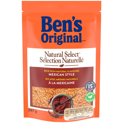 Ben's Original Natural Select Rice Mexican Style 397 g