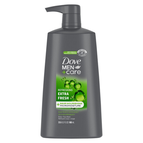 Dove Men+Care Body And Face Wash Refreshing Extra Fresh 695 ml
