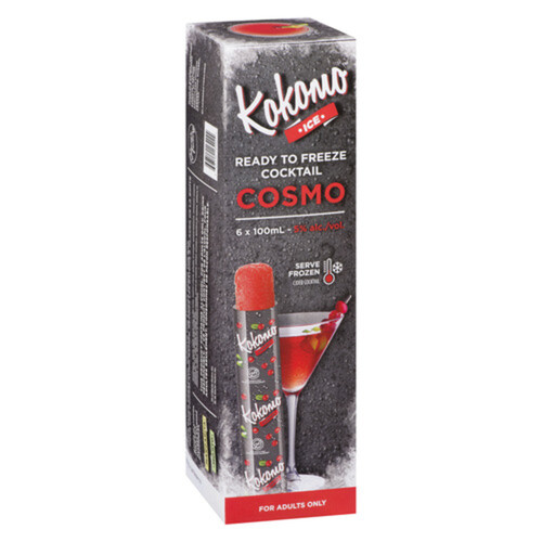 Kokomo Cosmo 5% Alc. Frozen Cocktail 6 x100 ml