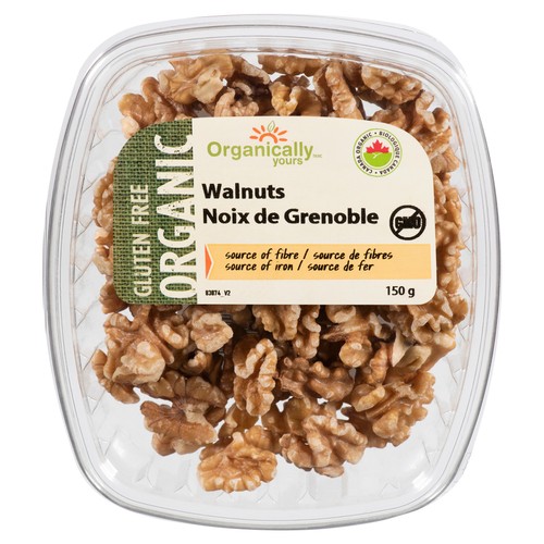 Organic Halves Walnuts 150 g