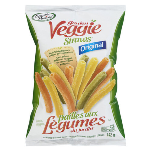 Sensible Portions Gluten-Free Veggie Straws Original 142 g