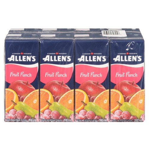 Allen's Cocktail Fruit Punch 8 x 200 ml