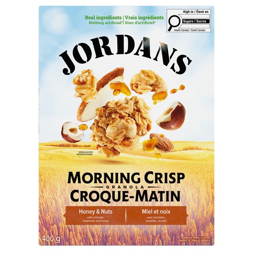 Jordans Morning Crisp Granola Cereal Honey & Nuts 400 g