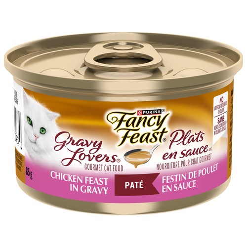 Fancy Feast Wet Cat Food Gravy Lovers Chicken 85 g