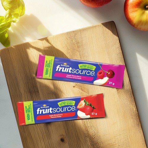 SunRype Fruitsource 100% Fruit Bar Variety Pack 12 x 37 g