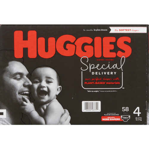 Huggies Diapers Special Delivery Size 4 58 Count