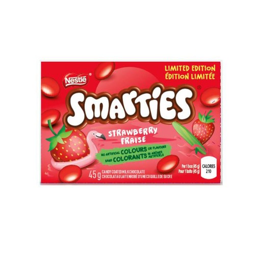 Smarties Chocolate Strawberry 45 g