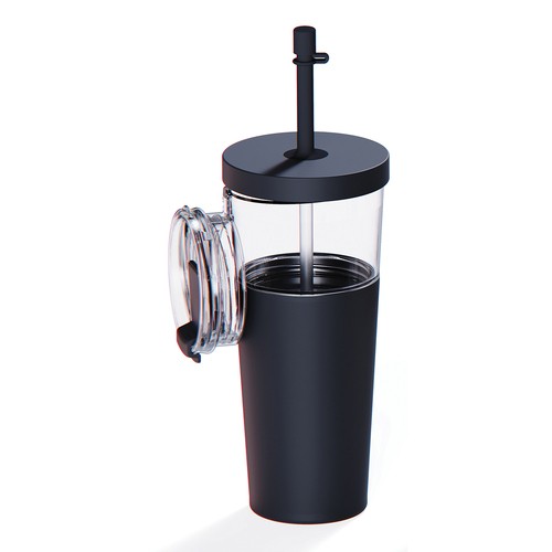 Asobu Tumbler Marina Black 845 ml 1 Count
