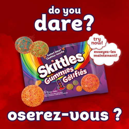 Skittles Gummies Sweet Heat 57 g