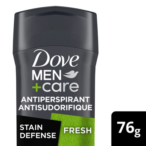 Dove Men+Care Antiperspirant Stick Stain Defense Fresh Deodorant 76 g